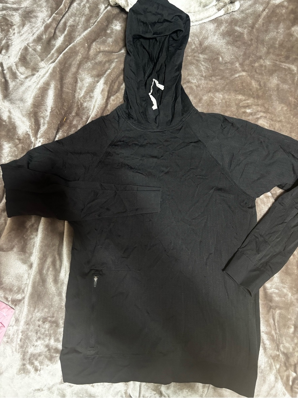 lululemon athletica Black Lightweight Hooded Pullover